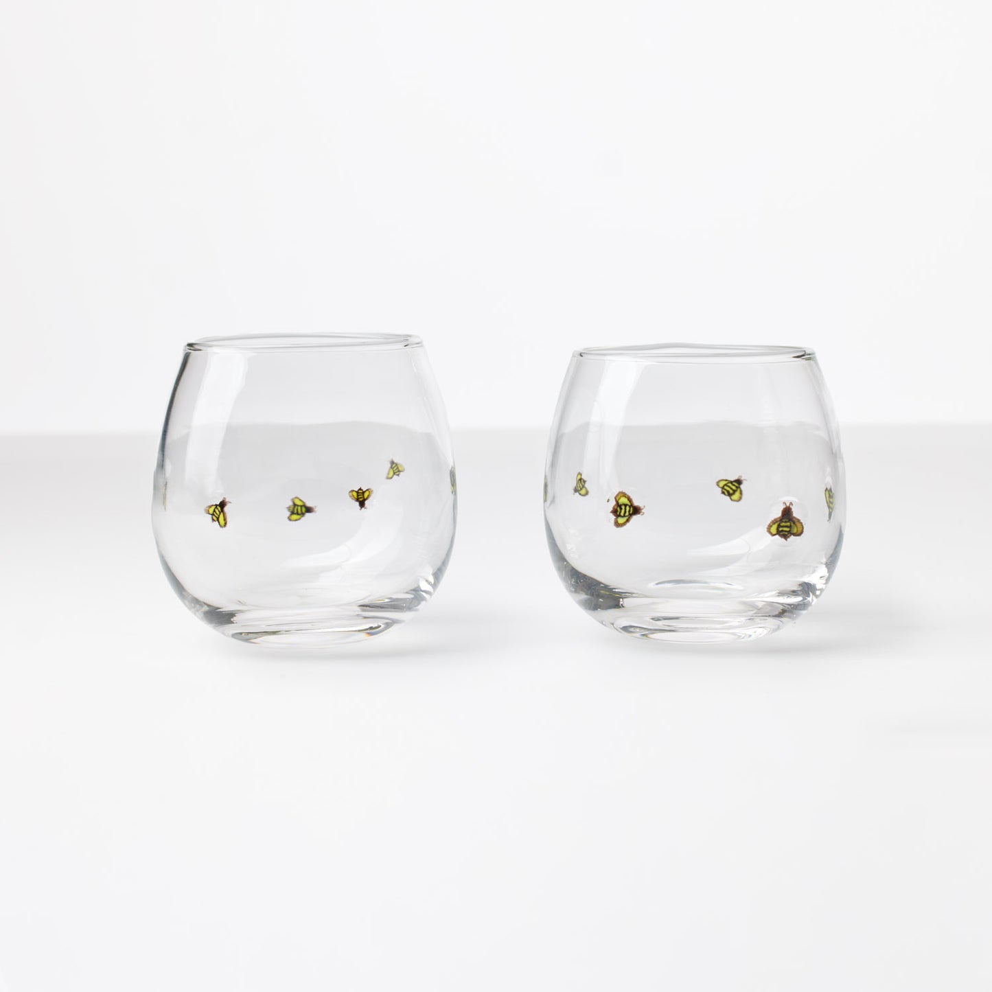 Bee Wine Glass