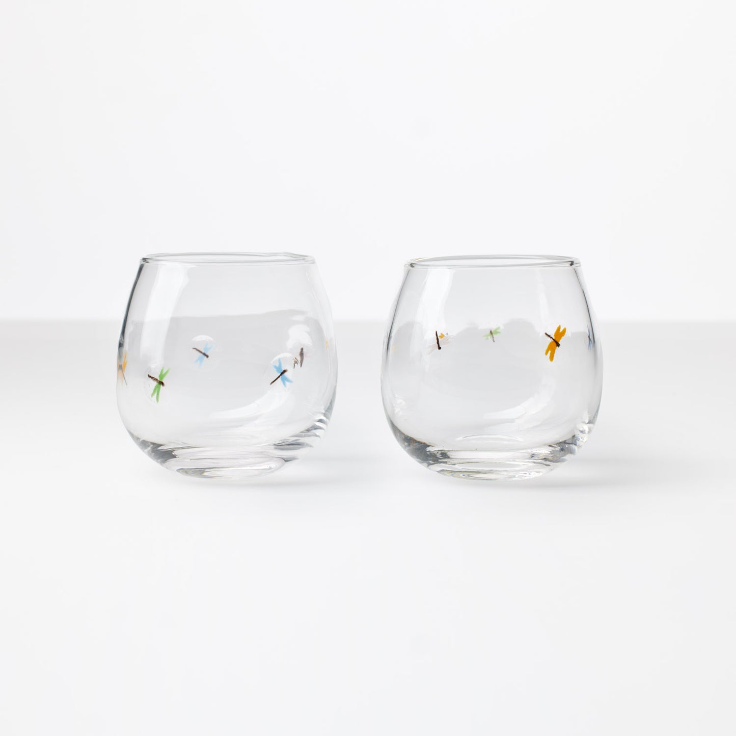 Dragonfly Wine Glass