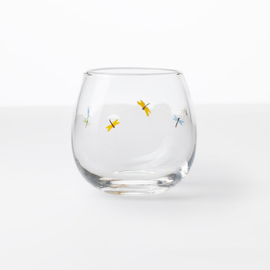 Dragonfly Wine Glass