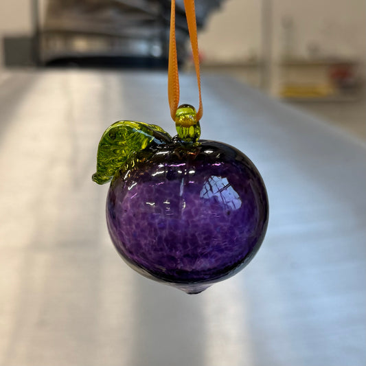 Plum Ornament