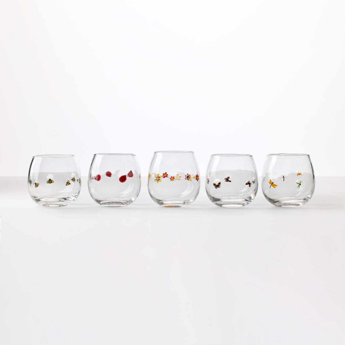 Butterfly Wine Glass