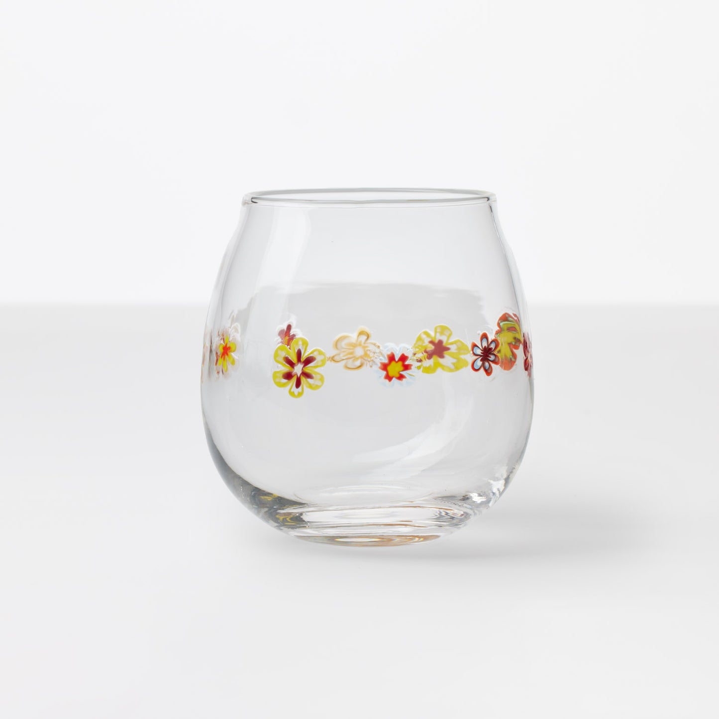 Flower Wine Glass