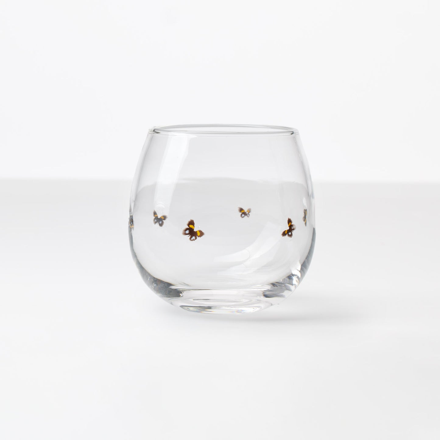 Butterfly Wine Glass