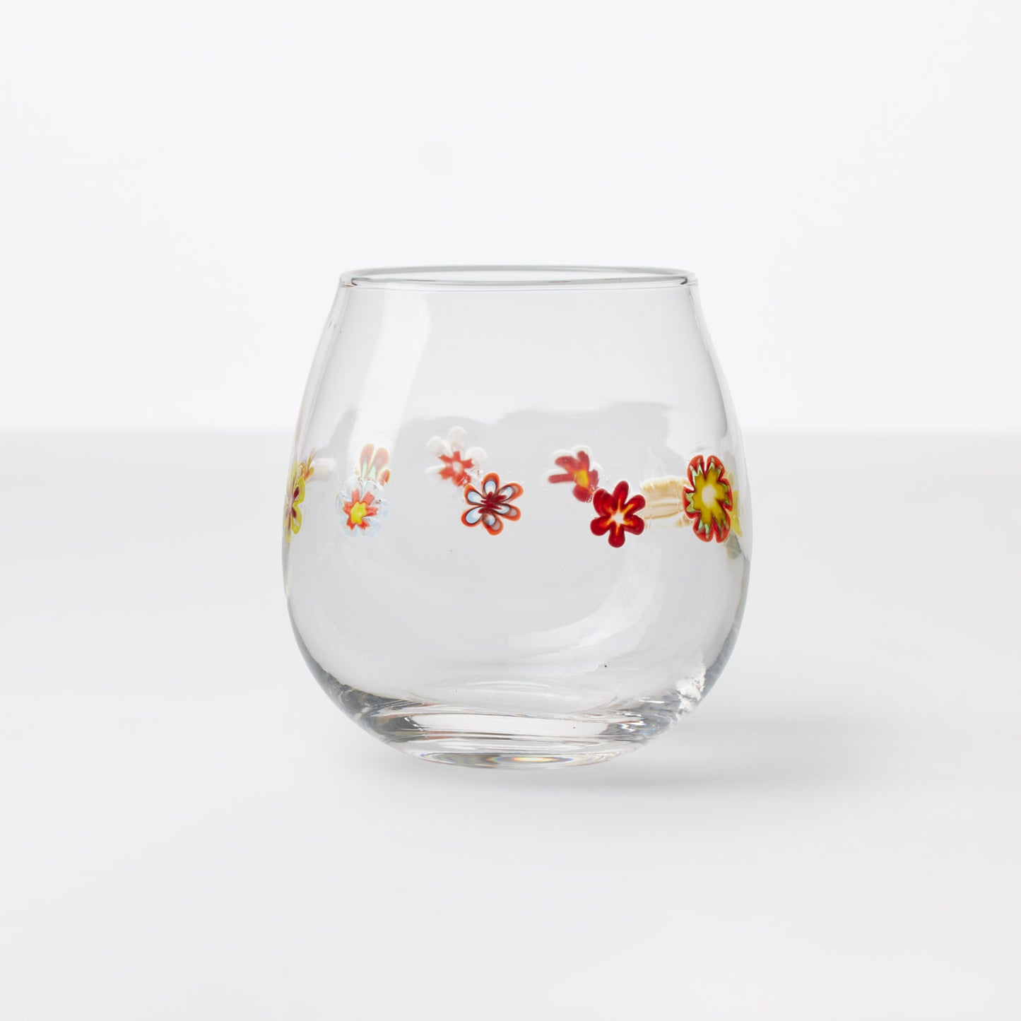 Flower Wine Glass